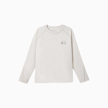 NOC-DRY ラグランロングTシャツ 吸湿 速乾(オフホワイト)