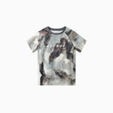 NOC-Ice 半袖グラデーションTシャツ 冷感 UVカット(迷彩ブラウン)