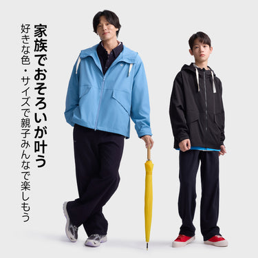 NOC-Shell 裏メッシュウィンドブレーカー 防風雨