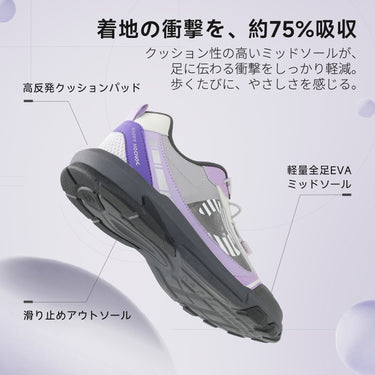 NOC-FLYAIR 高耐久・高通気 キッズメッシュスニーカー(足育設計)