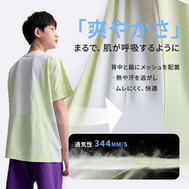 NOC-Dry コットンライク速乾Tシャツ 吸湿 速乾