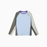 NOC-Ice スポーティー長袖Tシャツ 冷感 UVカット(アクアブルー)