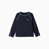 NOC-DRY ラグランロングTシャツ 吸湿 速乾(ペールブラック)