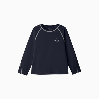 NOC-DRY ラグランロングTシャツ 吸湿 速乾(ペールブラック)