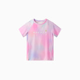 NOC-Ice 半袖グラデーションTシャツ 冷感 UVカット(パステルピンク)