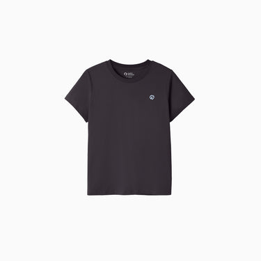 NOC-DRY 半袖グラフィックTシャツ 吸湿 速乾(ダークグレー)
