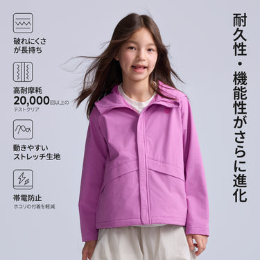 NOC-Shell 裏起毛軽量ウィンドブレーカー 撥水防風