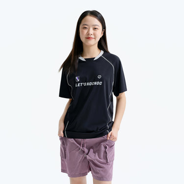NOC-ICE Tネック半袖Tシャツ 冷感 UVカット