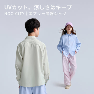 NOC-City ターンダウンカラーシャツ 冷感 シワ防止