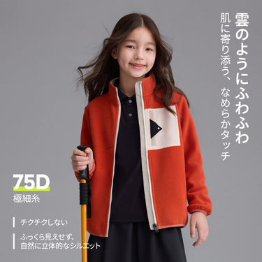 NOC-Cloud サーマルフリースジャケット 軽量 あったか 静電気防止