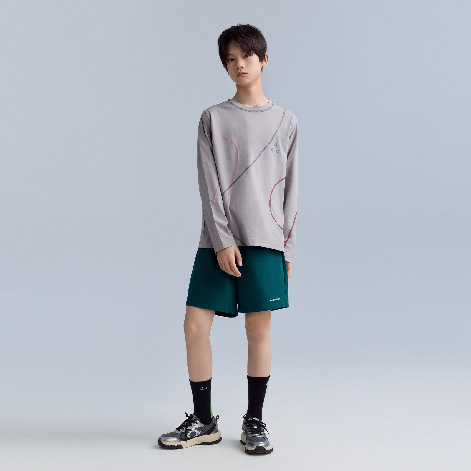 NOC-DRY ステッチロングTシャツ 吸湿 速乾