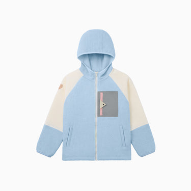 NOC-CLOUD フード付きフリースジャケット 極暖