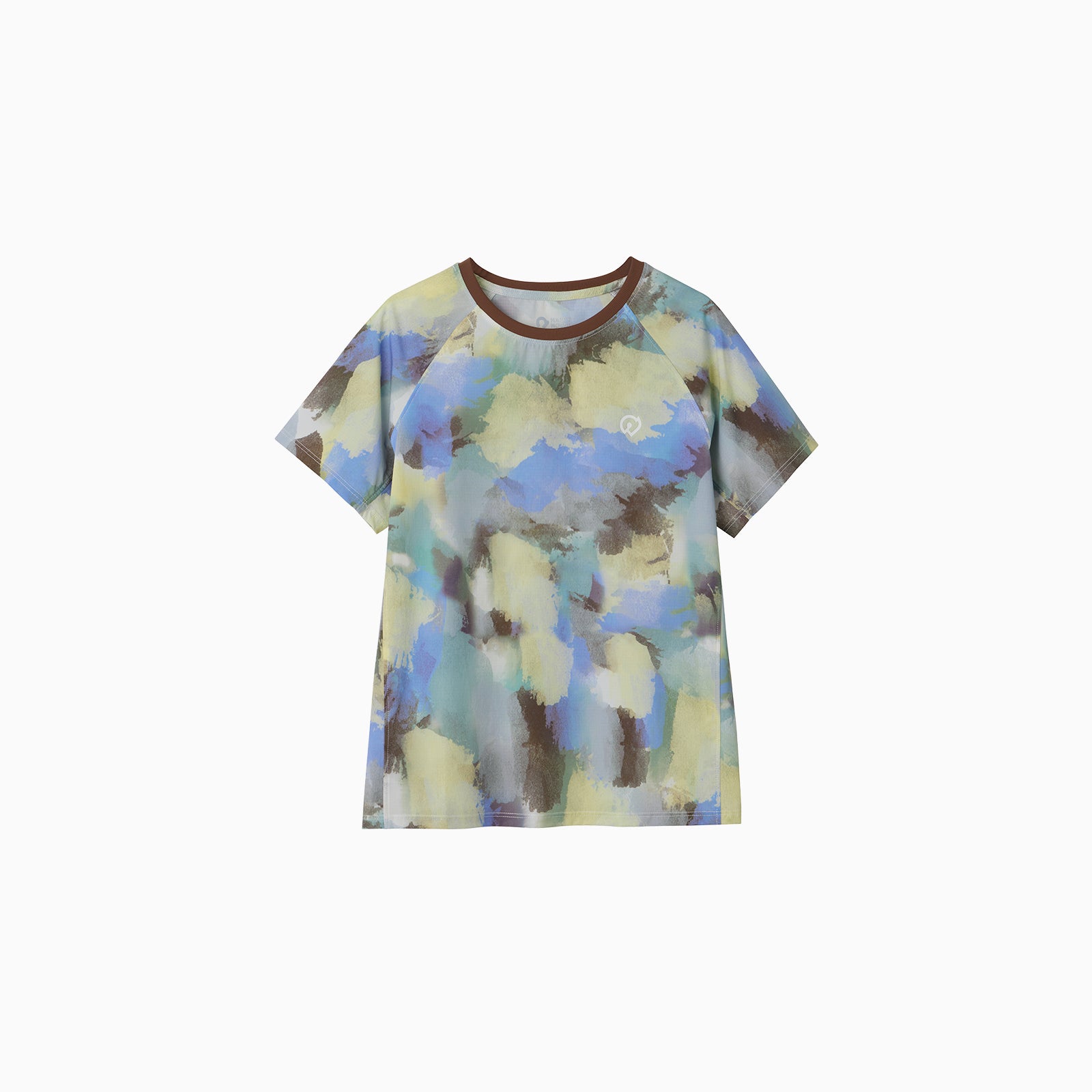 NOC-AIR グラデーションTシャツ 冷感 高通気（ターコイズブルー）