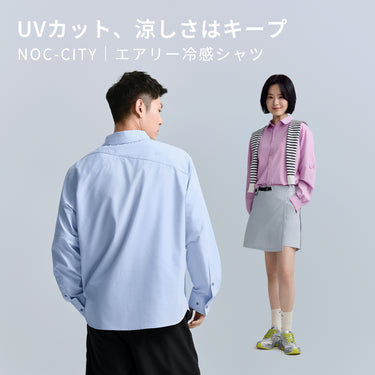 NOC-City ターンダウンカラーシャツ 冷感 シワ防止