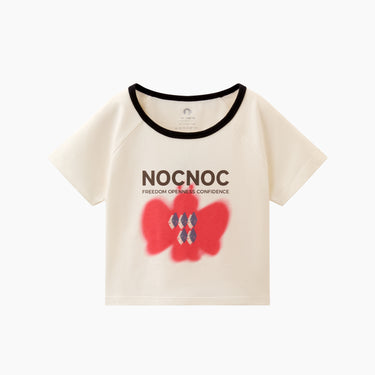 NOC-Breath プリントコットンTシャツ 伸縮 通気性