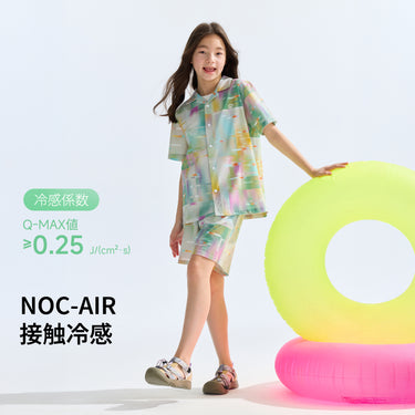 NOC-AIR グラデーションシャツ 冷感 高通気