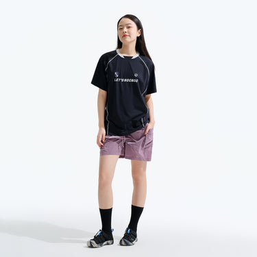 NOC-ICE Tネック半袖Tシャツ 冷感 UVカット