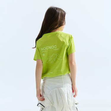 NOC-AIR ロゴTシャツ 冷感 高通気