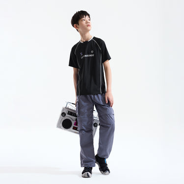 NOC-ICE Tネック半袖Tシャツ 冷感 UVカット