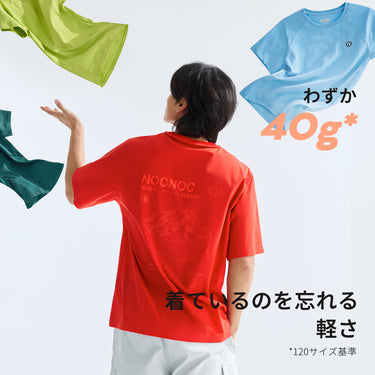 NOC-AIR ロゴTシャツ 冷感 高通気