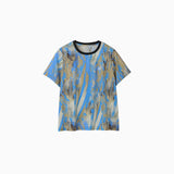 NOC-AIR グラデーションTシャツ 冷感 高通気（マイルドブルー）