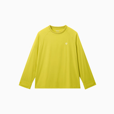NOC-AIR ロングTシャツ 冷感 UVカット（イエロー）