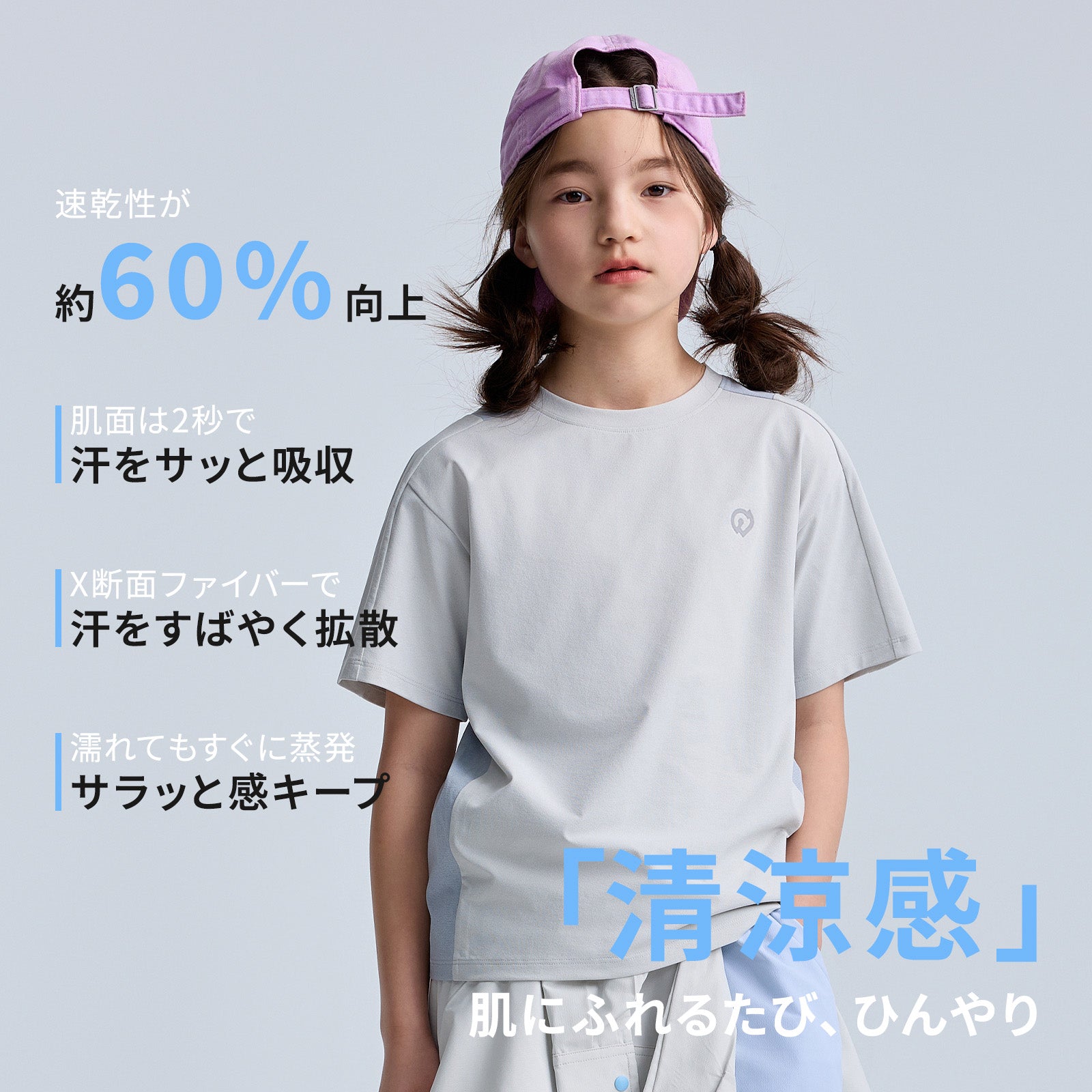 NOC-Dry コットンライク速乾Tシャツ 吸湿 速乾