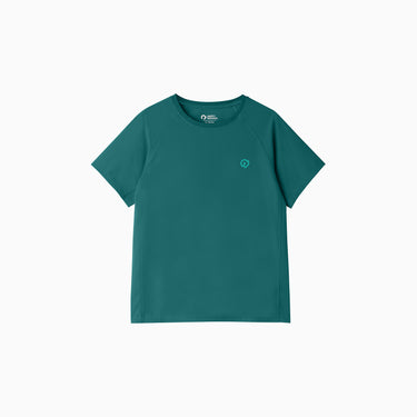 NOC-AIR ロゴTシャツ 冷感 高通気（ダークグリーン）