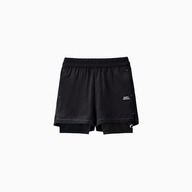 NOC-SPORT レイヤードショートパンツ（ブラック）