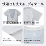 NOC-Dry コットンライク速乾Tシャツ 吸湿 速乾