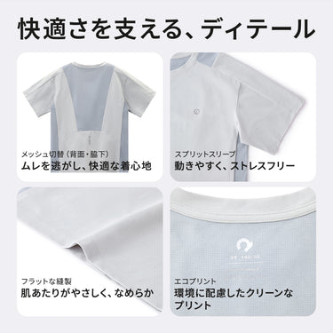 NOC-Dry コットンライク速乾Tシャツ 吸湿 速乾