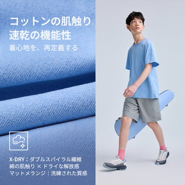 NOC-DRY 半袖Tシャツ 吸湿 速乾