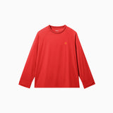 NOC-AIR ロングTシャツ 冷感 UVカット（レッドオレンジ）