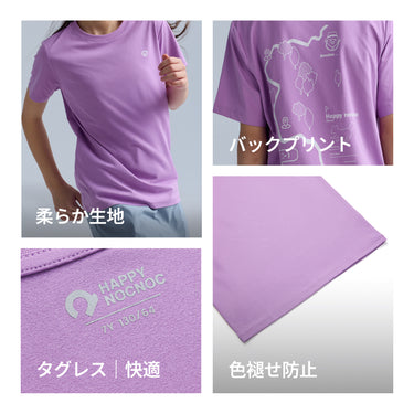 NOC-DRY 半袖グラフィックTシャツ  吸湿 速乾