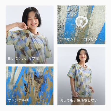 NOC-AIR グラデーションTシャツ 冷感 高通気
